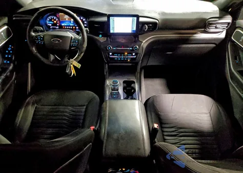 2020 Ford Explorer Xlt z USA, uszkodzony, nr VIN 1FMSK8DHXLGA08776